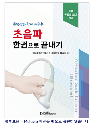 초음파 한권으로 끝내기--동영상과 함께 배우는